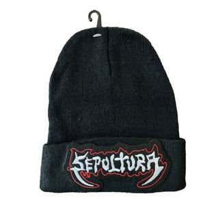 SEPULTURA Death Metal Rock N Roll Band Beanie Hat Winter Skull Cap